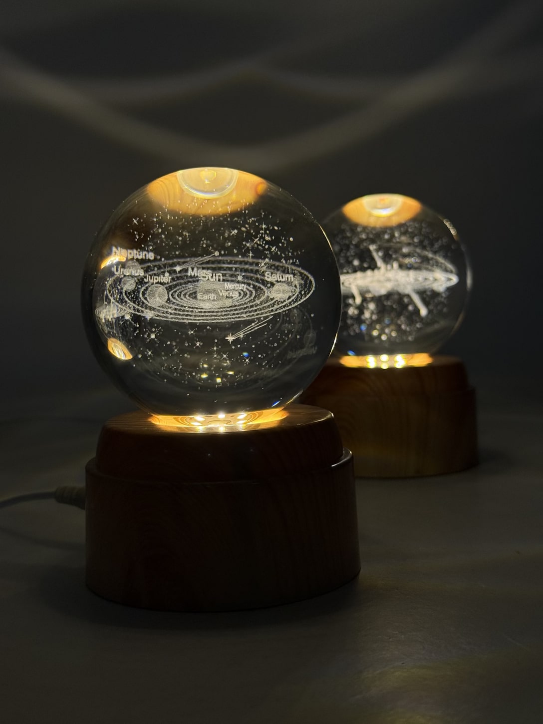 img-Պտտվող LED լամպ - 3D