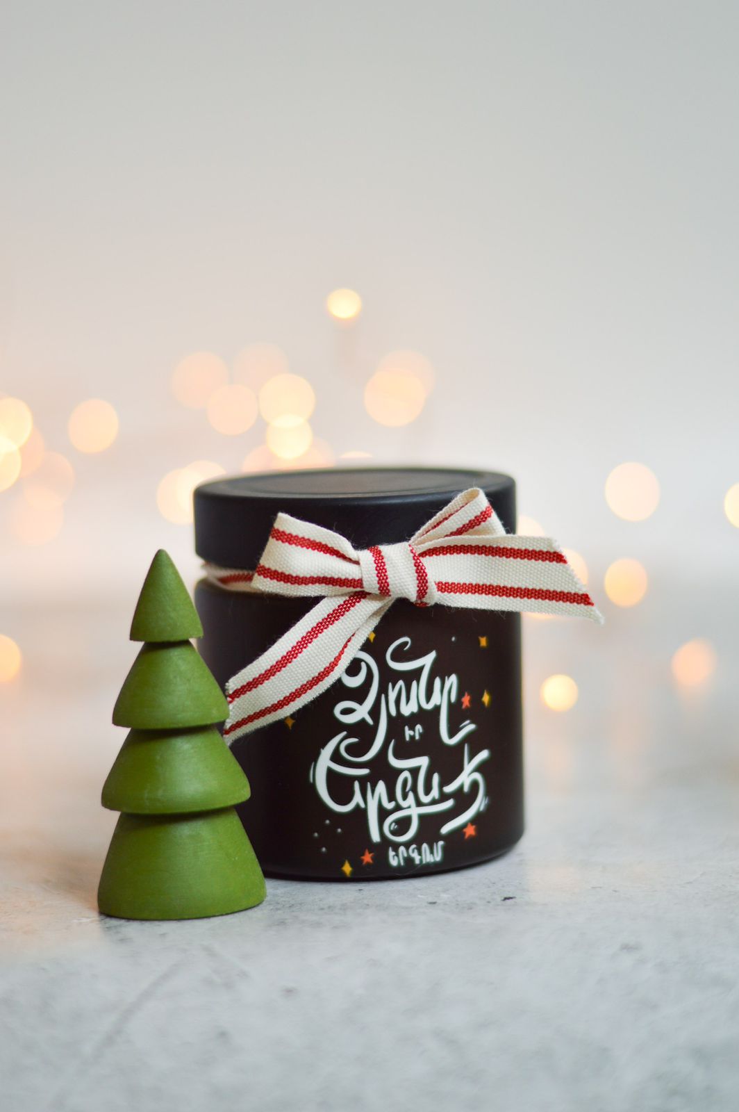 New Year's Spirit Candle