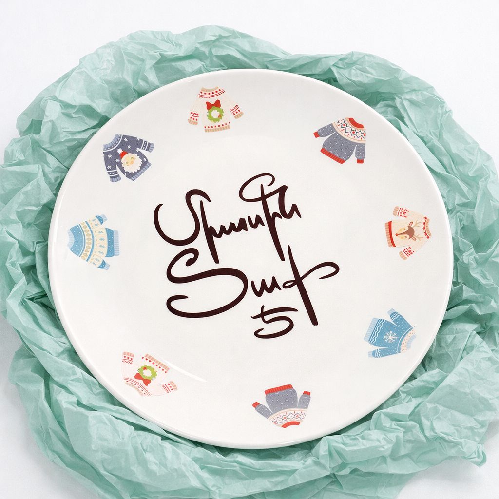 Դեկորատիվ ափսե - Միասին տաք է