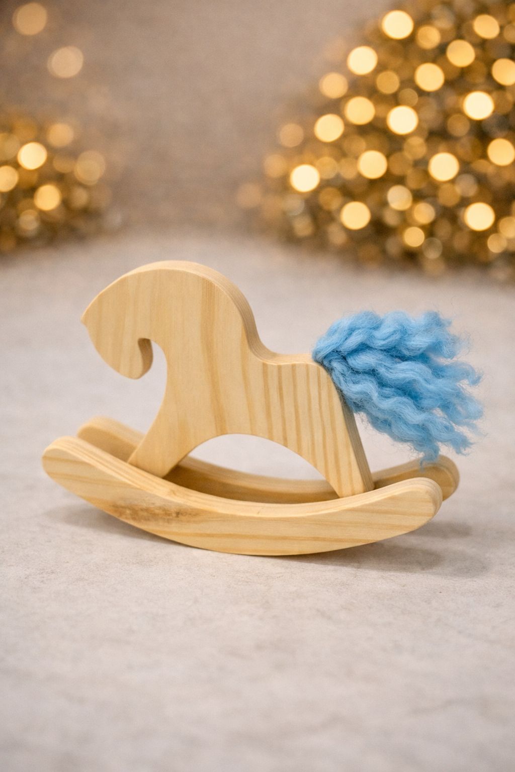 Wooden Horse — Blue
