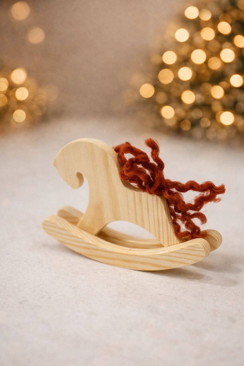 Wooden Horse — Red